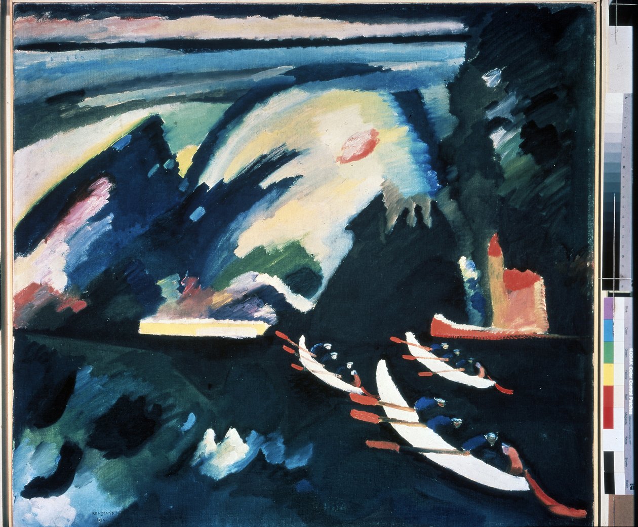 "Der See" Gemälde von Wassily Kandinsky von Wassily Kandinsky