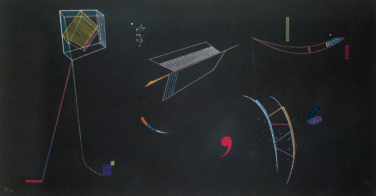 Linien von Wassily Kandinsky