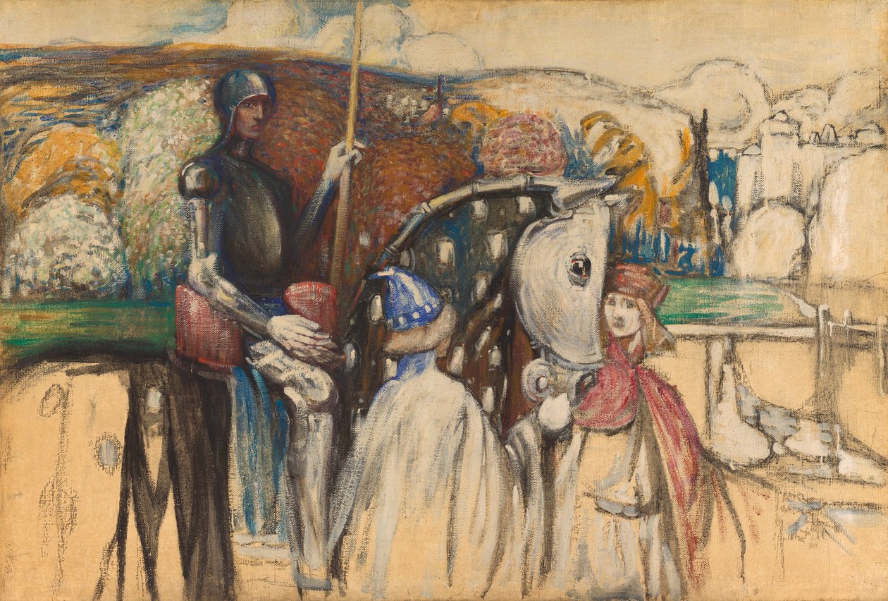 Reisender Ritter von Wassily Kandinsky