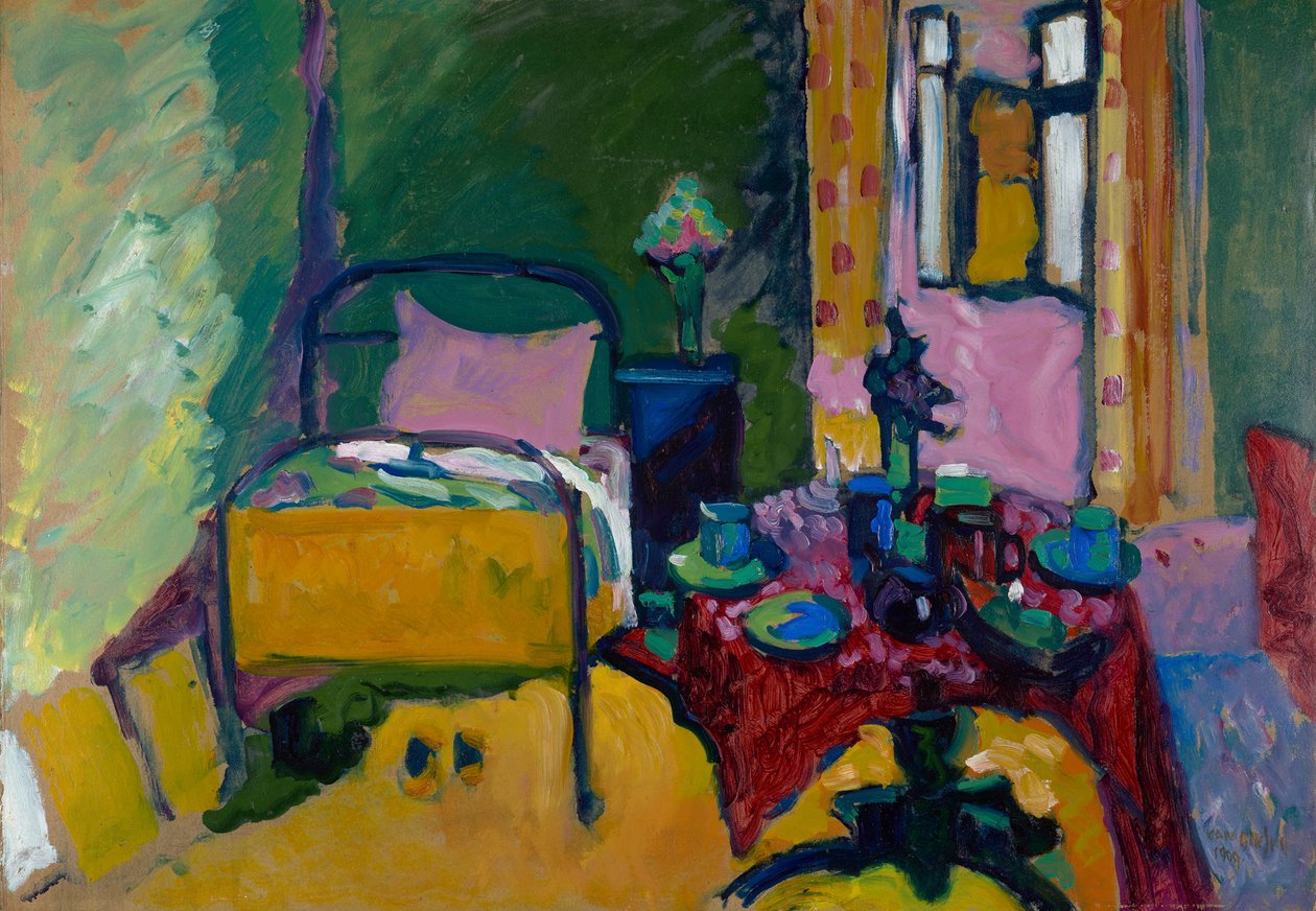 Schlafzimmer von Wassily Kandinsky