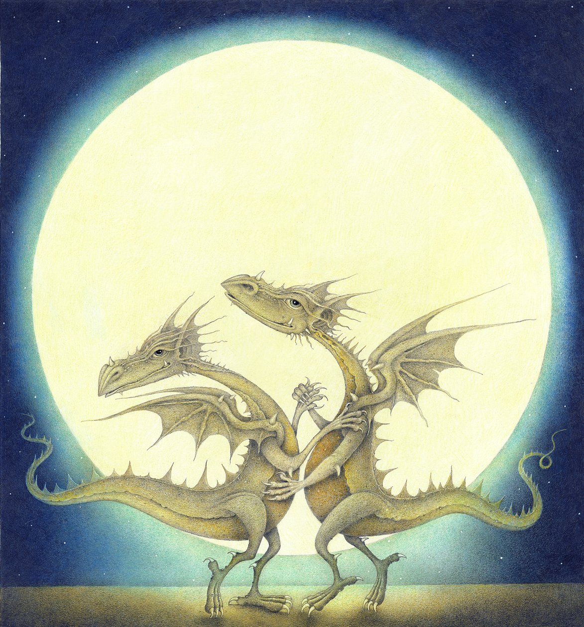 Tanzende Drachen, 2009 von Wayne Anderson