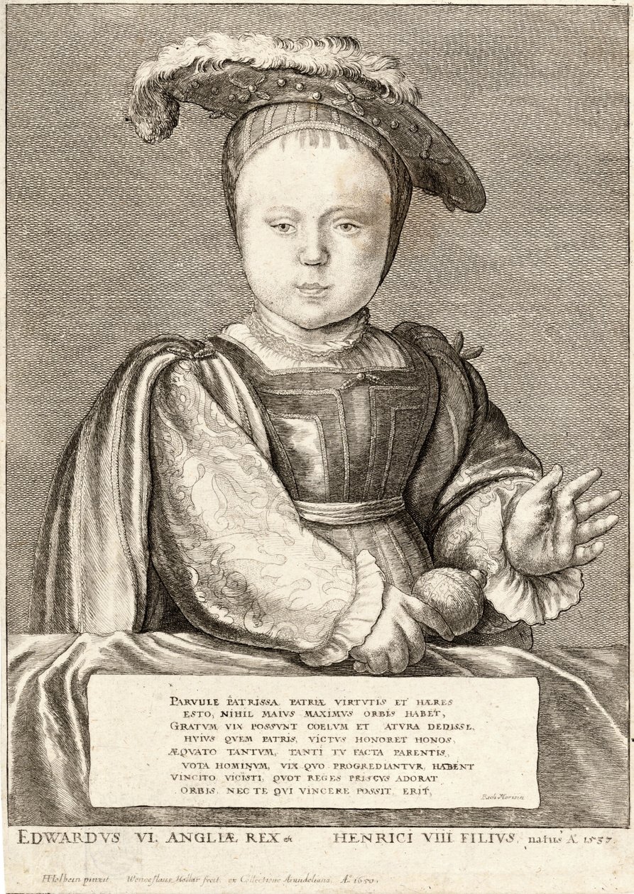 Edward VI von Wenceslaus Hollar