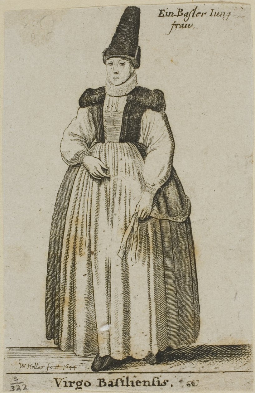 Basler Frau von Wenceslaus Hollar
