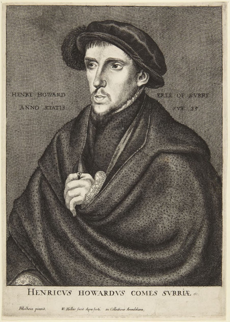 Henry Howard, Earl of Surrey von Wenceslaus Hollar