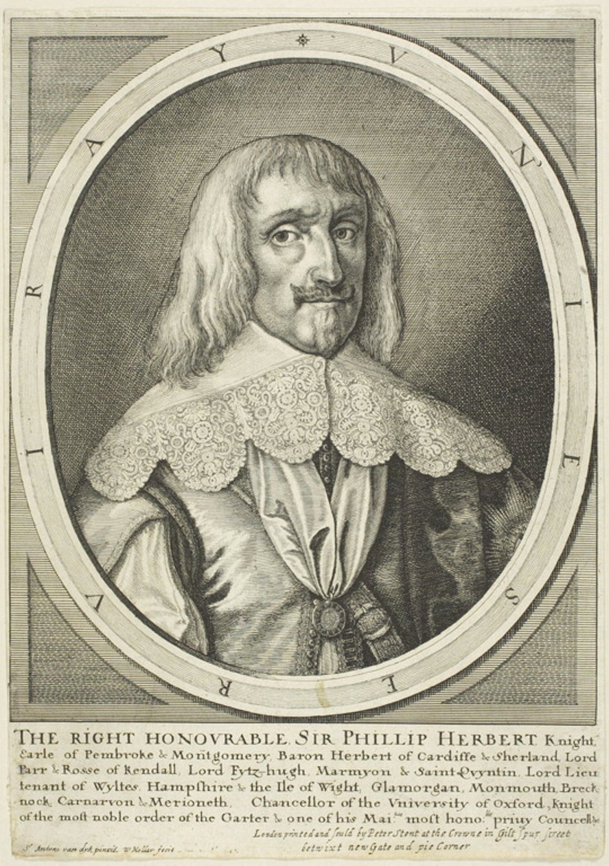 Philip Herbert, Earl of Pembroke von Wenceslaus Hollar