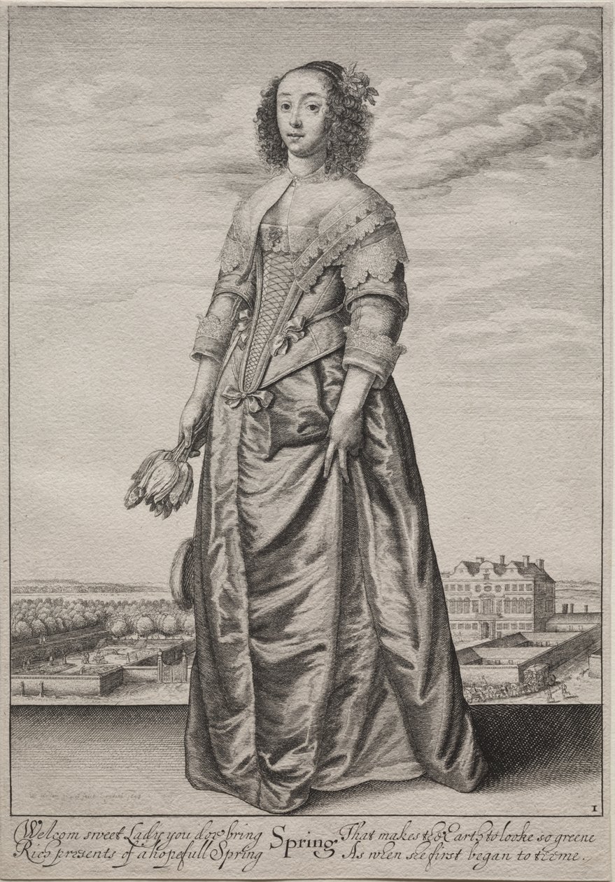 Die Jahreszeiten von Wenceslaus Hollar