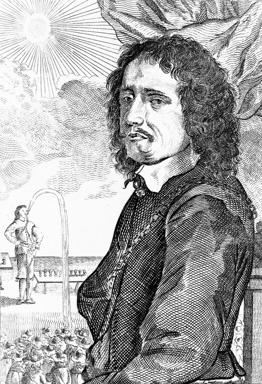 Der Wasserspeier, Blaise de Manfre von Wenceslaus Hollar