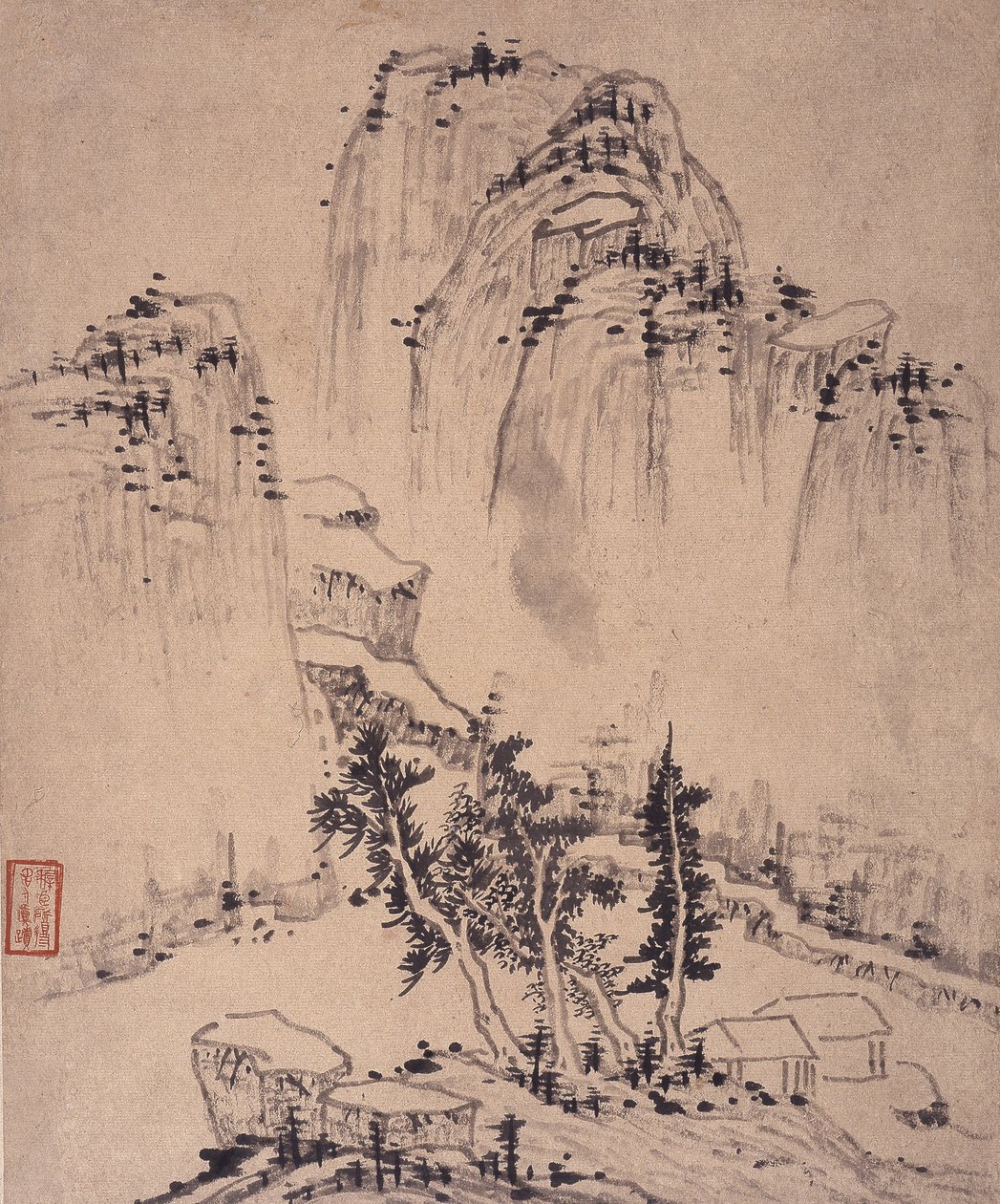 Album mit Landschaftsgemälden von Wencong Yang
