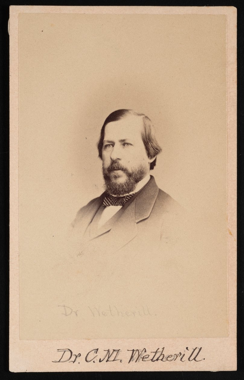 Porträt von Dr. Charles Mayer Wetherill 1825-1871 von Wenderoth and Taylor
