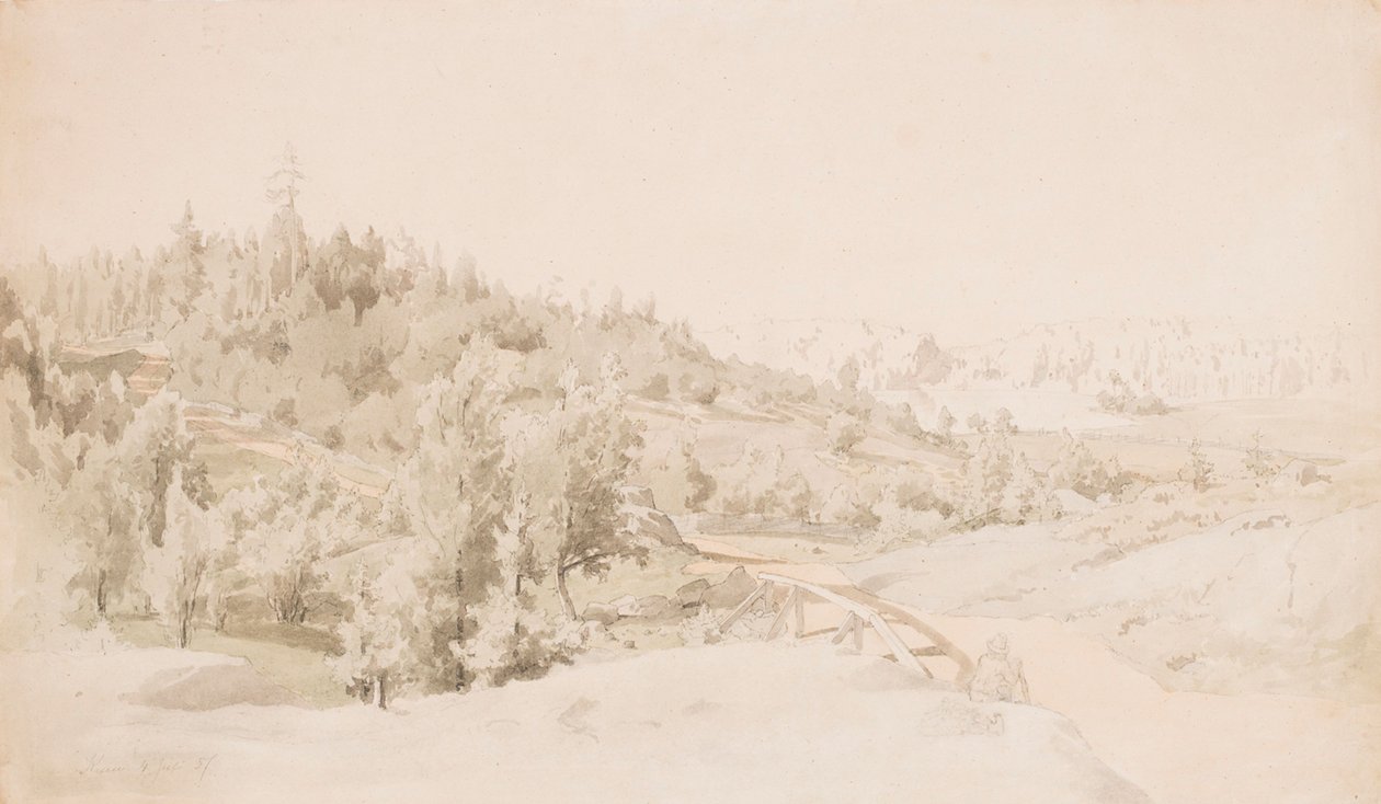 Landschaft, Kuru von Werner Holmberg