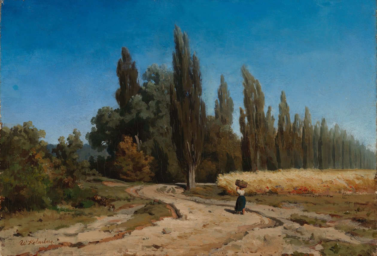 Pappelallee von Werner Holmberg
