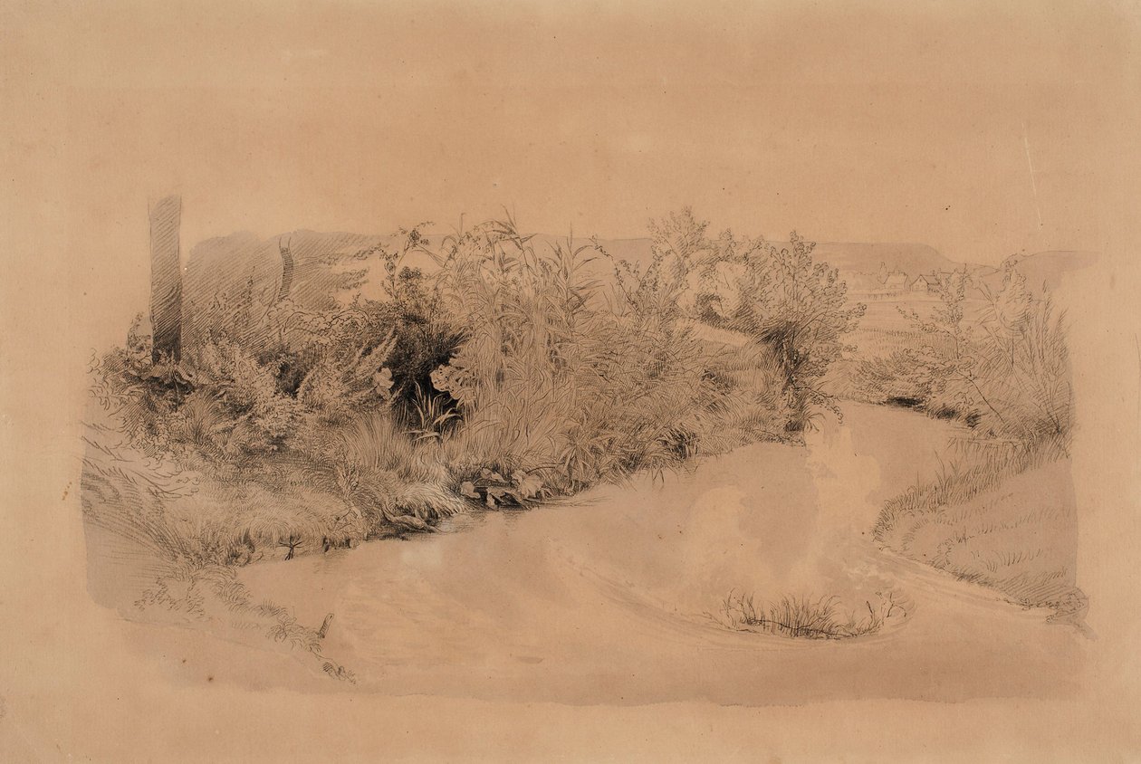 Flusslandschaft von Werner Holmberg