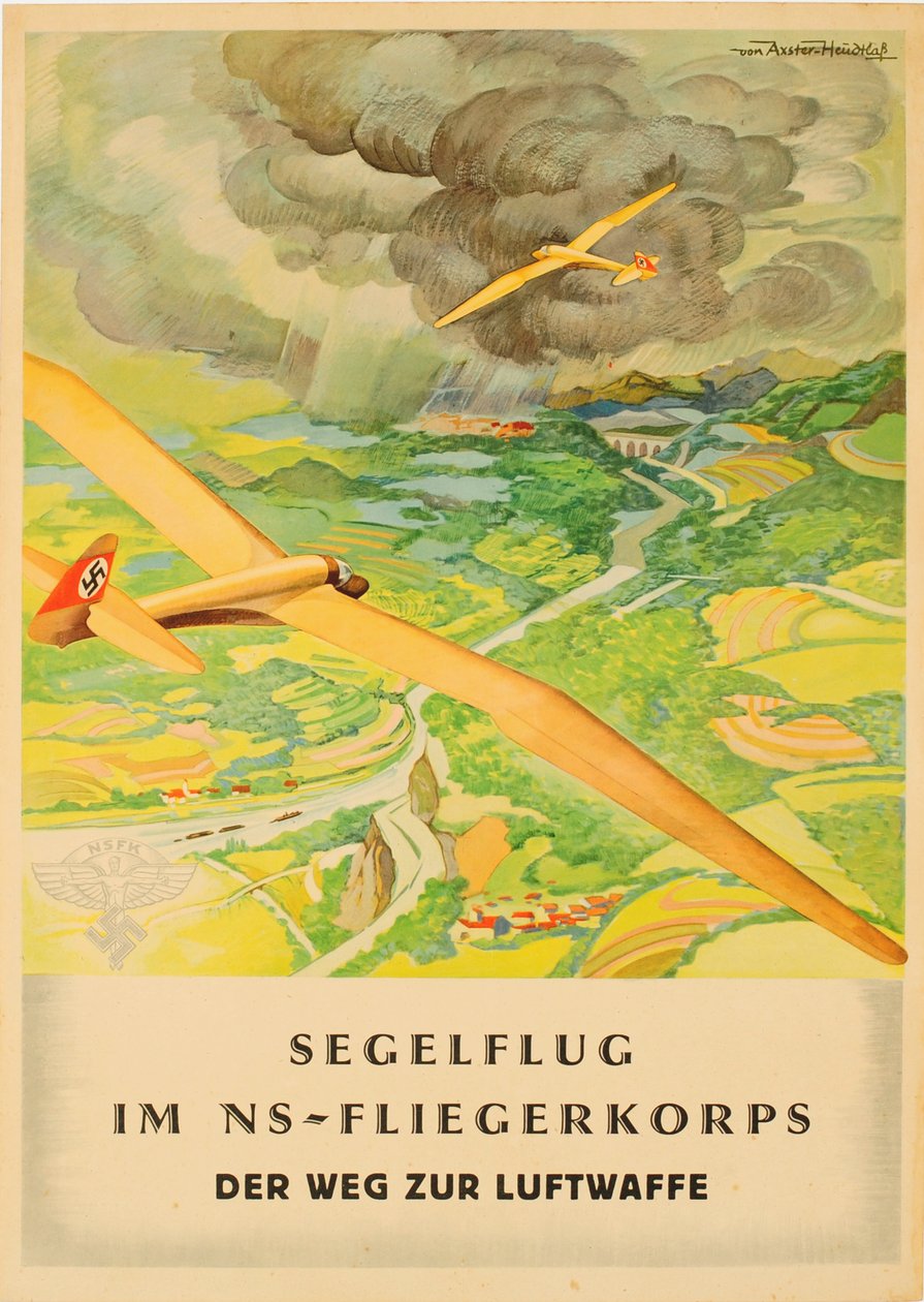 Nationalsozialistisches Fliegerkorps - der Weg zur Luftwaffe, frühe 1940er Jahre von Werner von Axster Heudtlass