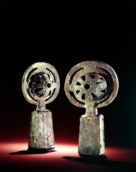 Jochglocke von Western Zhou Dynasty Chinese School