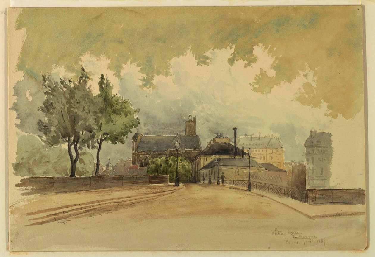 Die Marque, Paris, 1887 von Whitney Warren Jr.