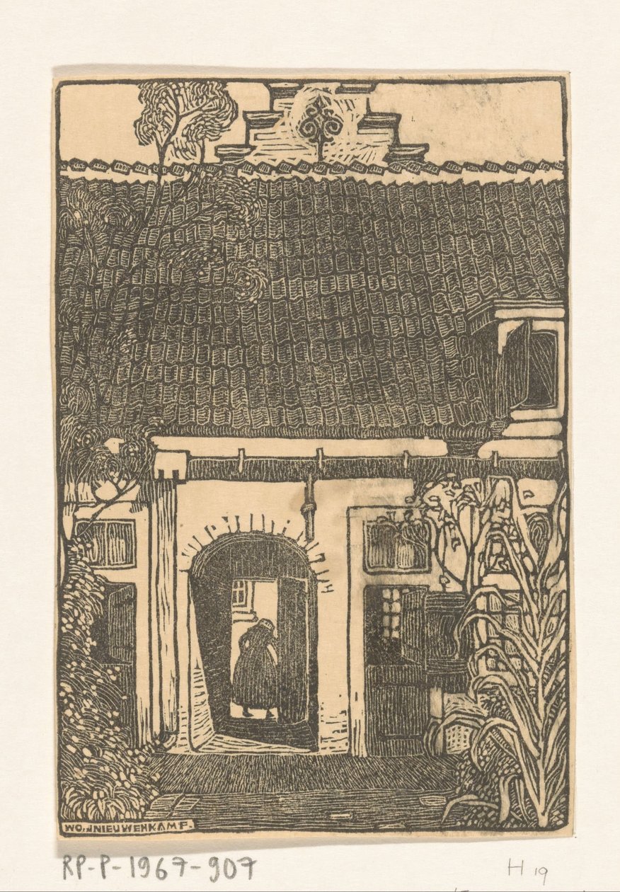 Brouwershofje in Haarlem von Wijnand Otto Jan Nieuwenkamp