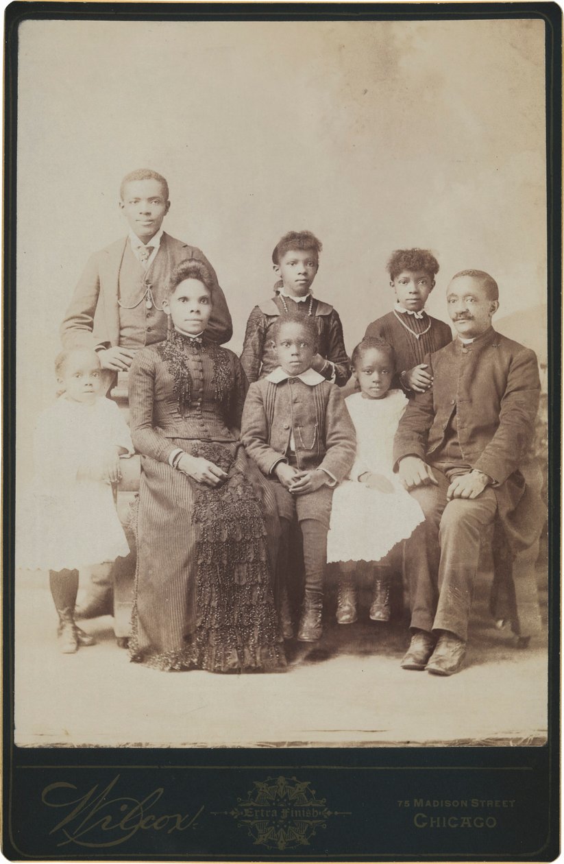 Porträt einer Familie, ca. 1890 von Wilcox