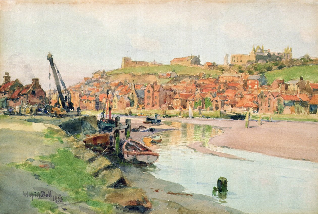 Rosiger Abend, Whitby von Wilfrid Williams Ball