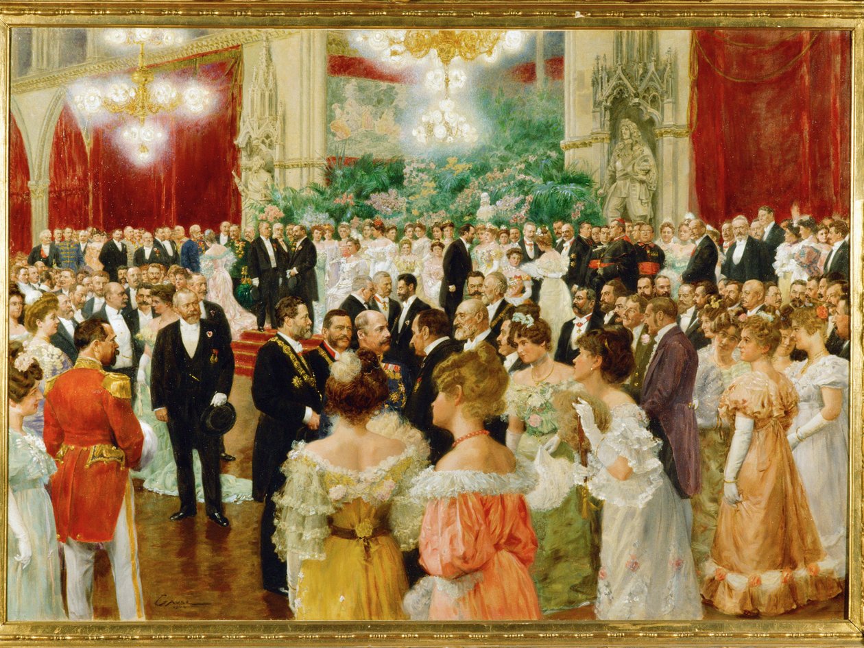 Ball im Wiener Rathaus von Wilhelm Gause