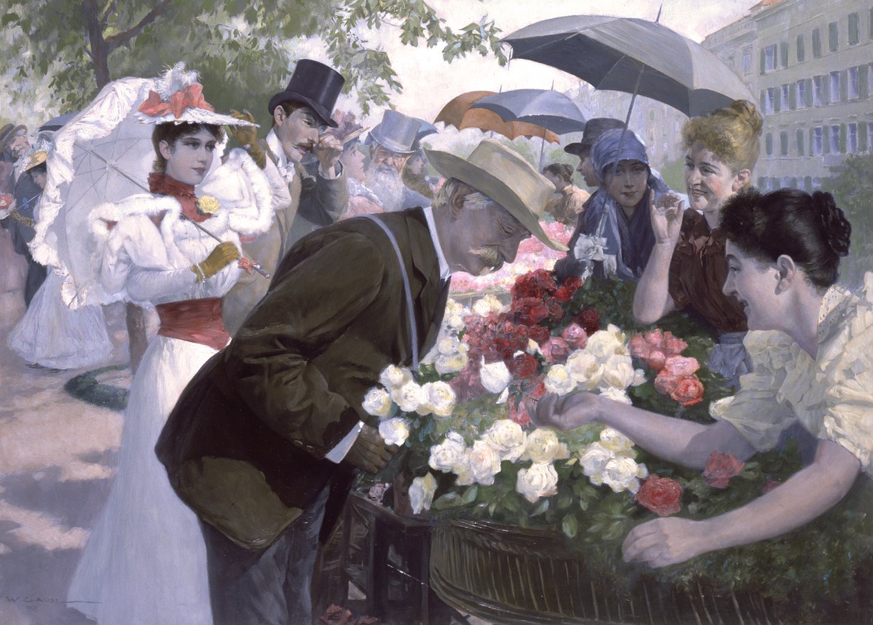 Rote oder weiße Rosen? von Wilhelm Gause