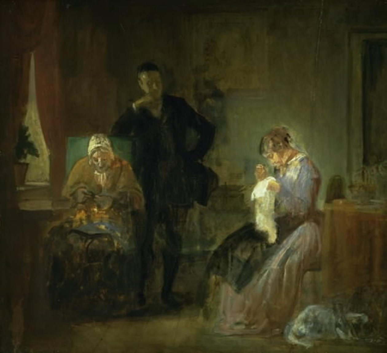 Der Besuch des Freiers von Wilhelm Marstrand