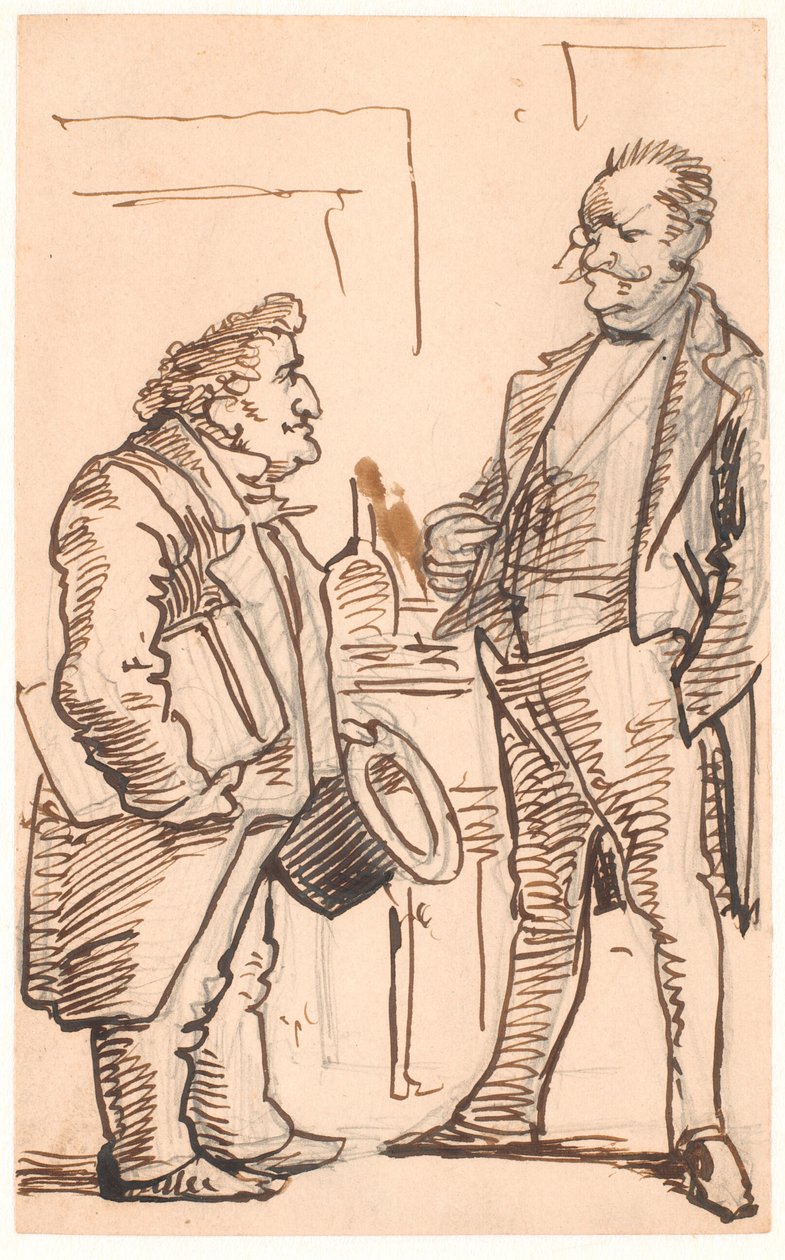 Krog und Simon Levi von Wilhelm Marstrand