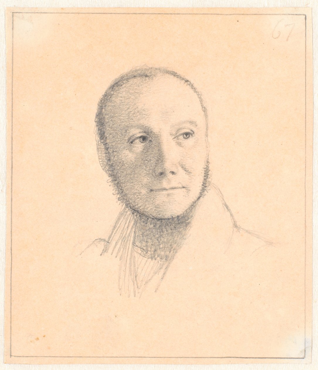 Porträt von Christian Waagepetersen, Weinhändler, Etatsrat, Hofagent von Wilhelm Marstrand