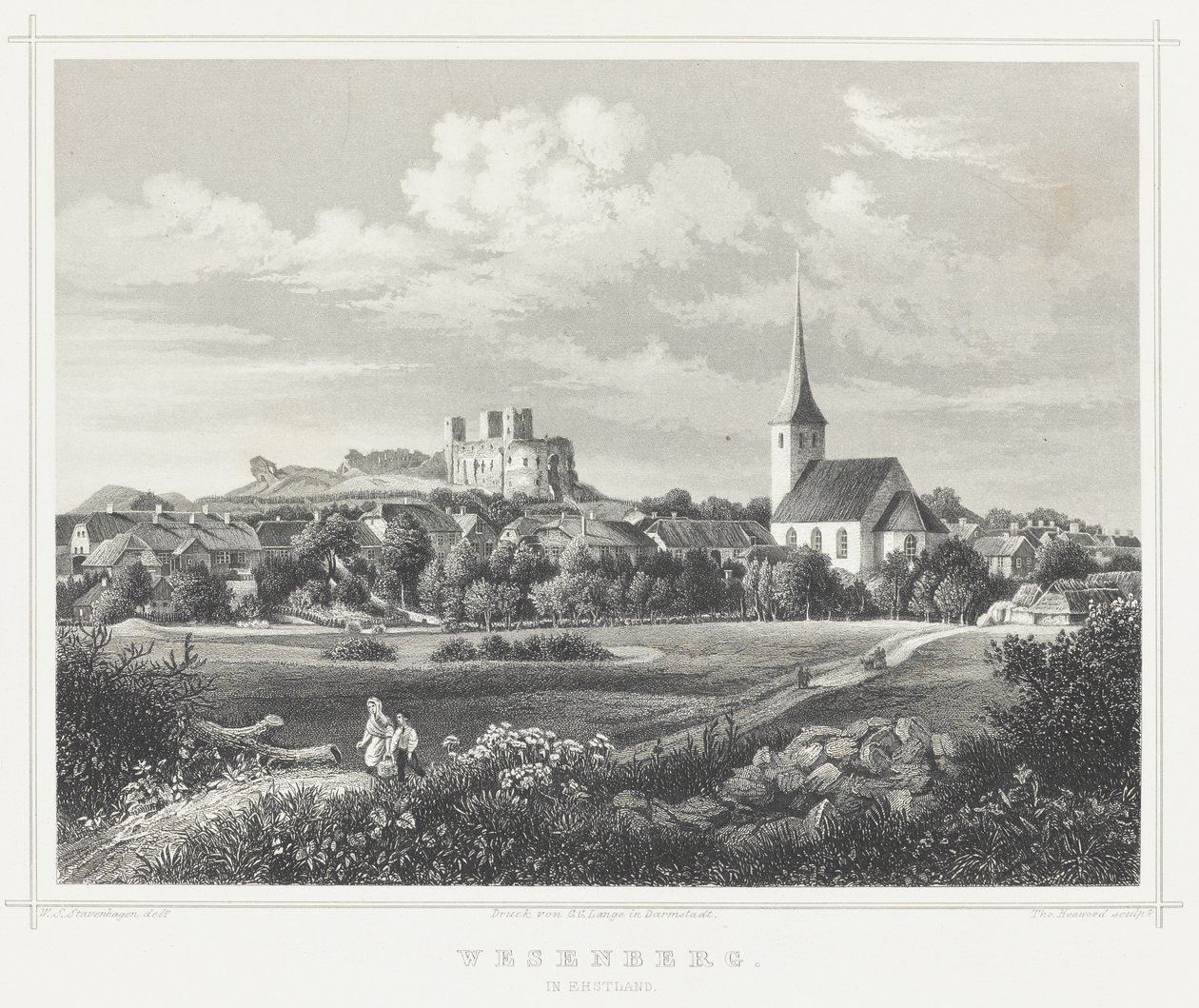 Rakvere von Wilhelm Siegfried Stavenhagen