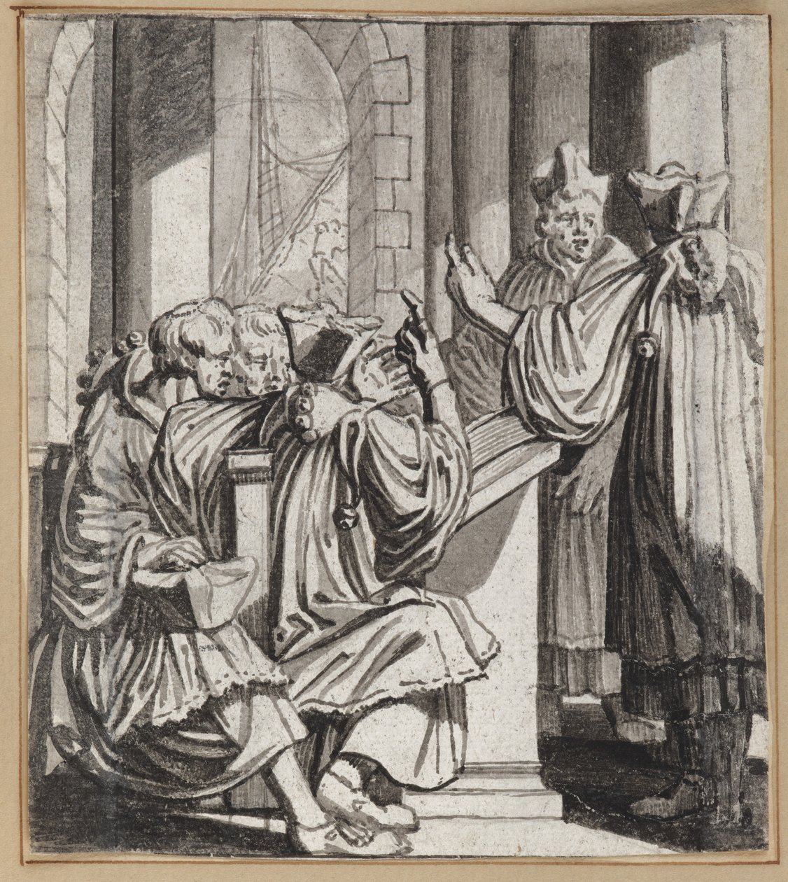 Der Narr, der auf den Dienst Gottes auf schlechte Weise wartet von Wilhelm Stettler