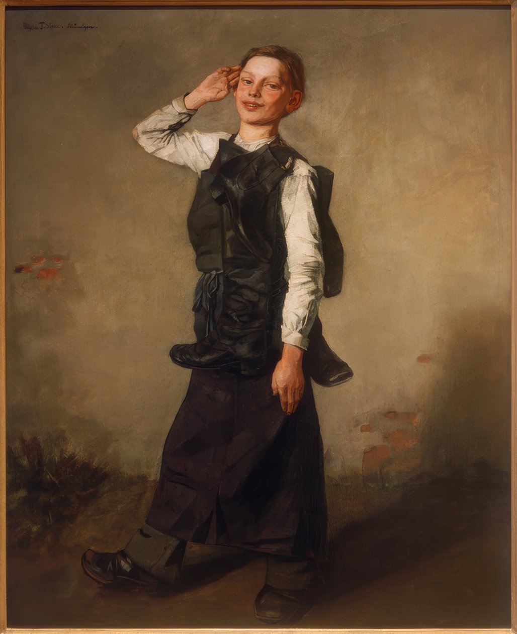 Schusterjunge von Wilhelm Trübner