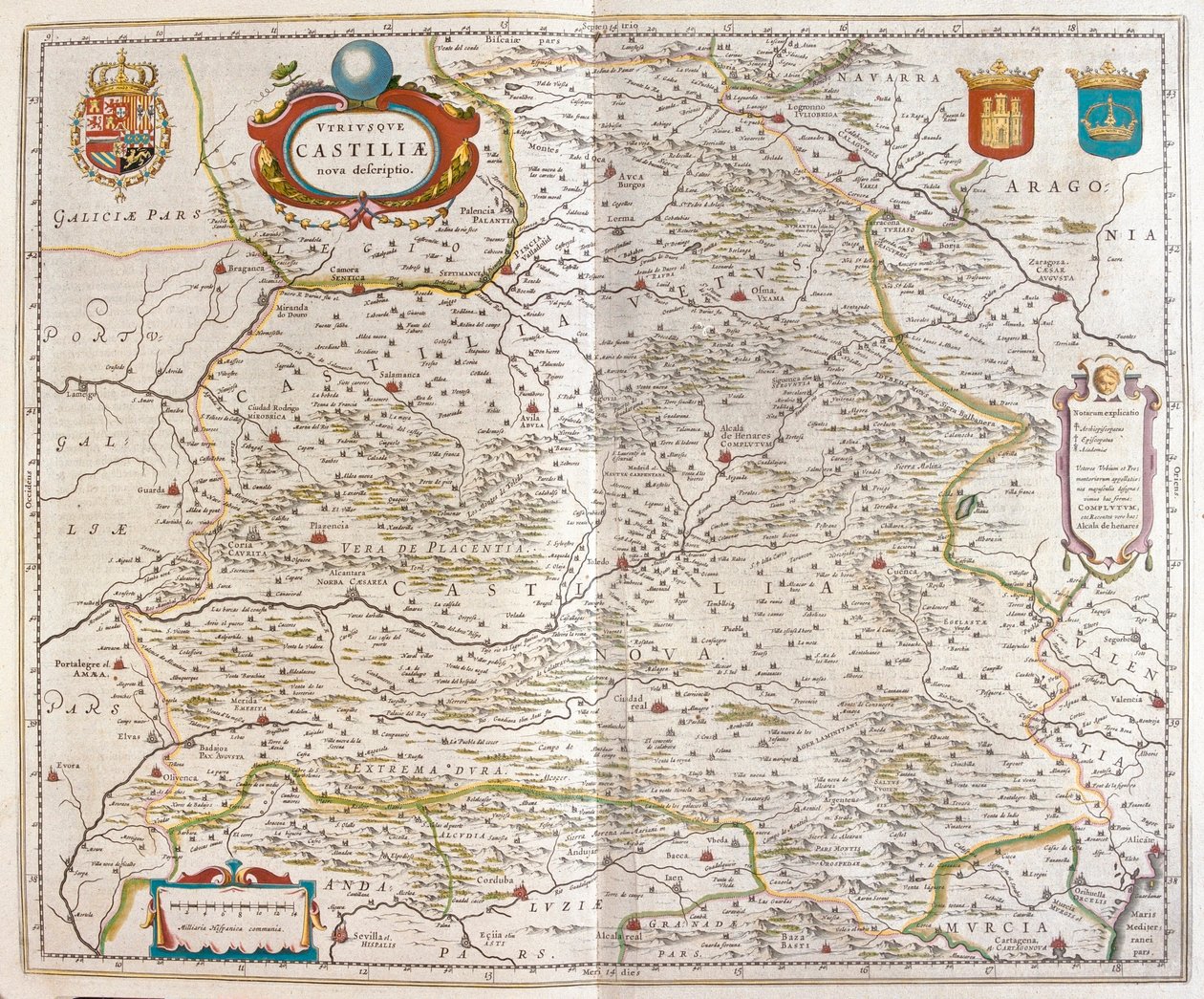 Zaragoza, Valencia, Alicante, Cartagena, Madrid, Córdoba, Sevilla, Salamanca, Palencia, Segovia, Toledo, Cuenca, Granada, in 