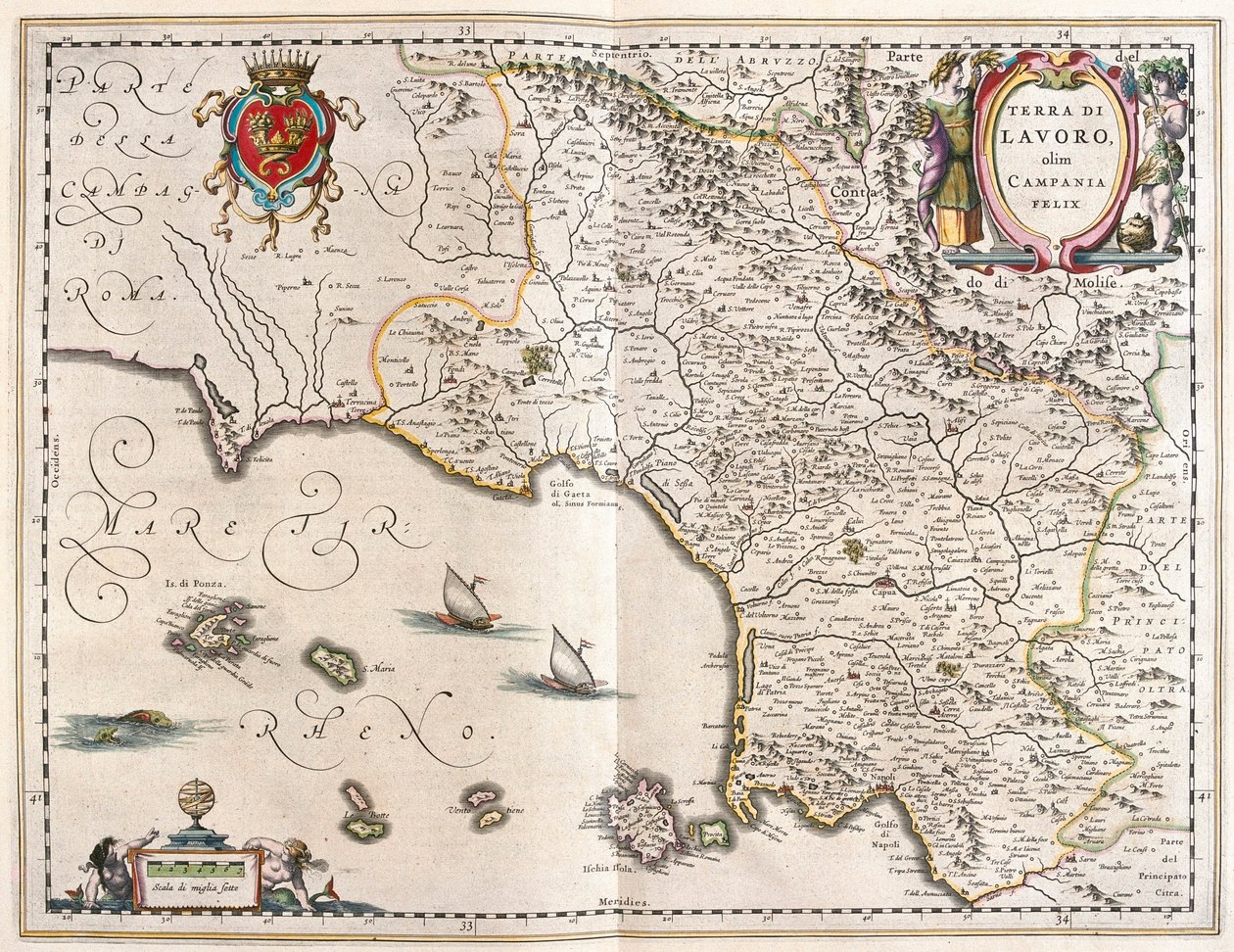 Region Kampanien, Italien, in 