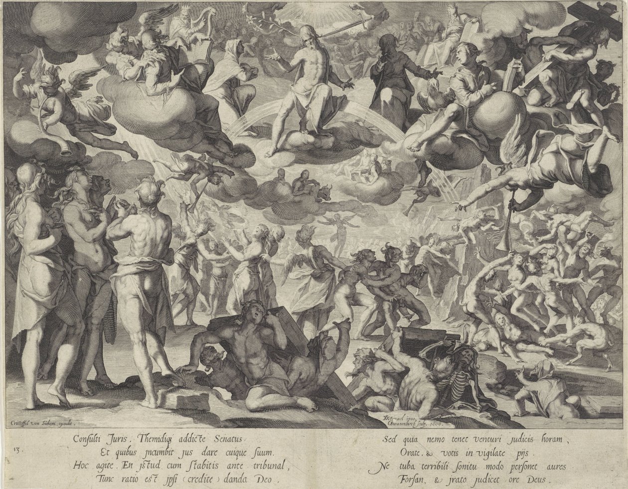 Jüngstes Gericht von Willem Isaacsz. van Swanenburg