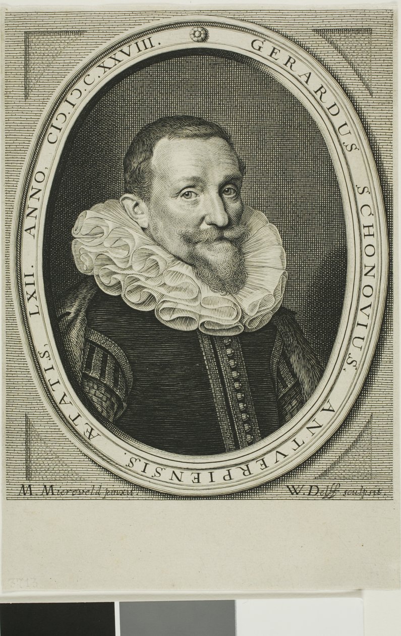 Gerard van Schoonhoven von Willem Jacobsz. Delff