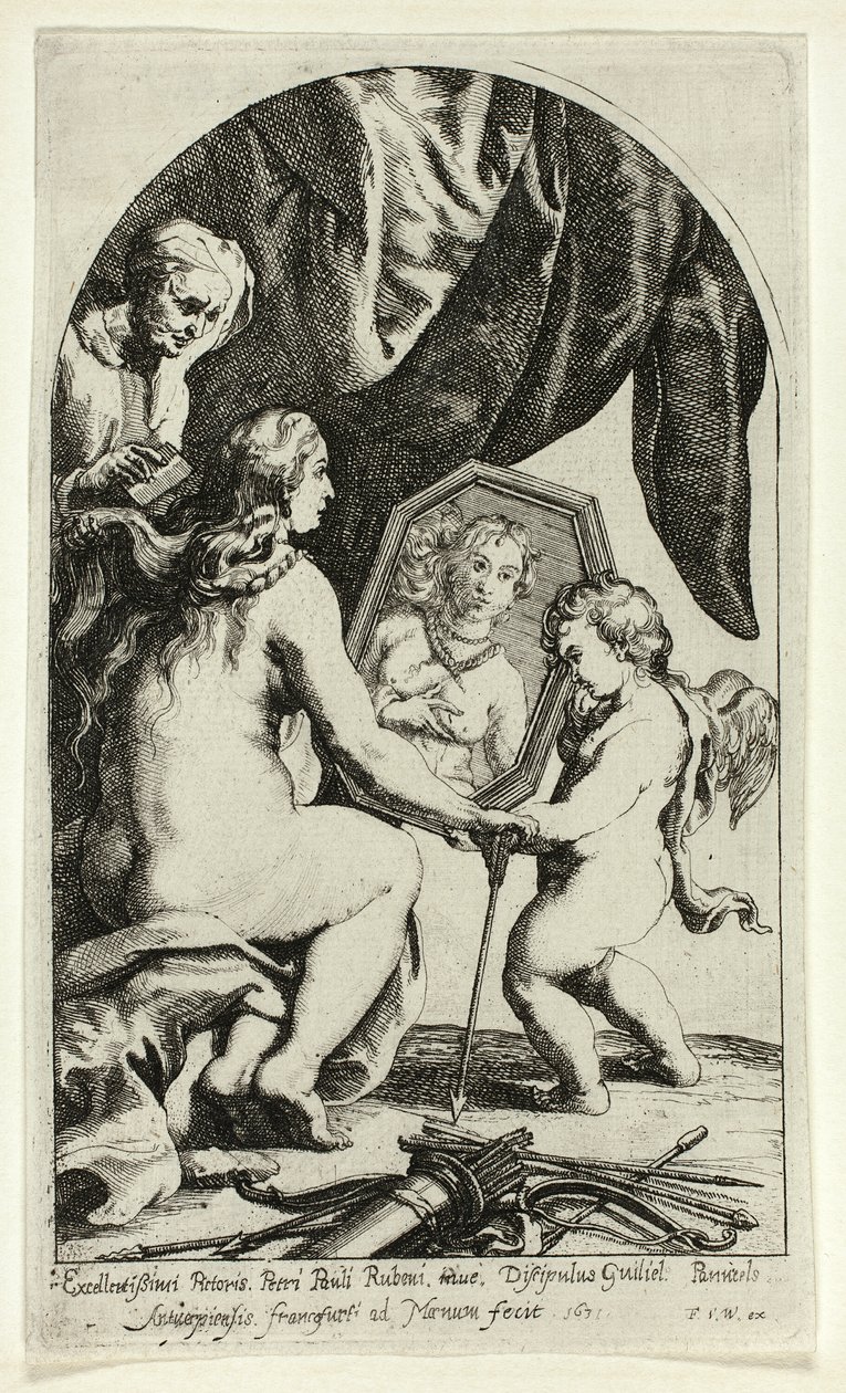 Die Toilette der Venus von Willem Panneels