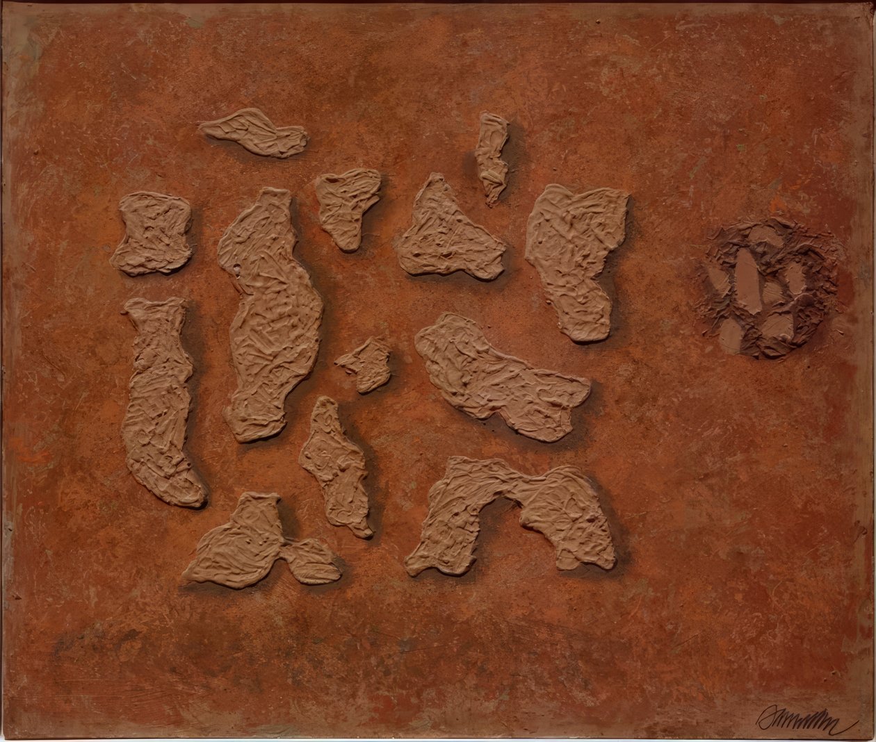 Archaischer Dialog von Willi Baumeister