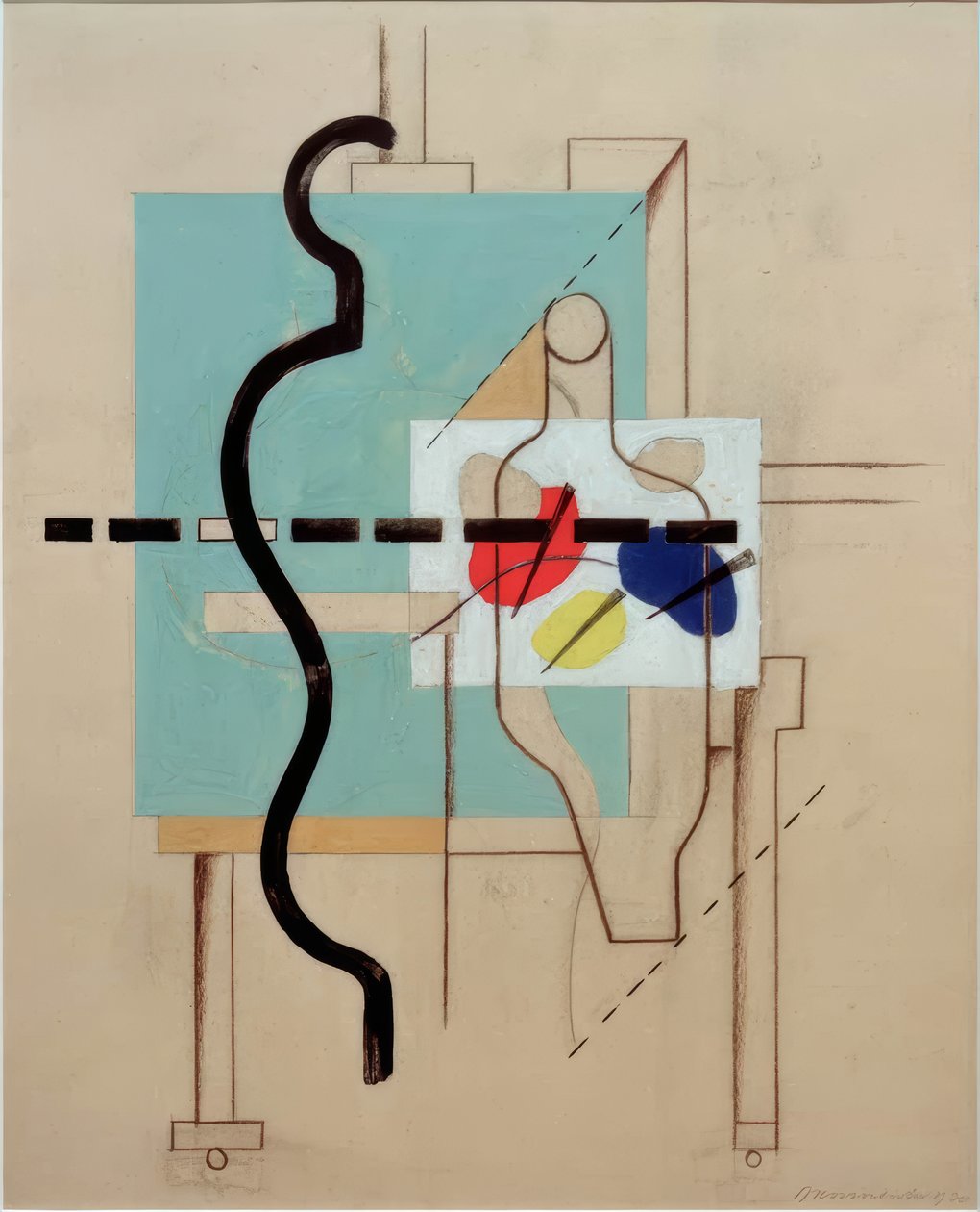 Der Maler von Willi Baumeister