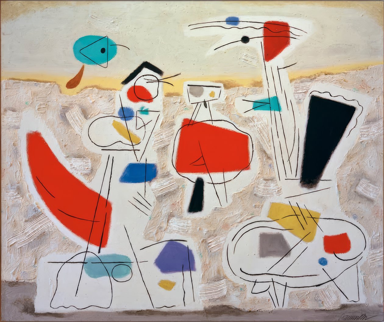 Heitere Landschaft II von Willi Baumeister