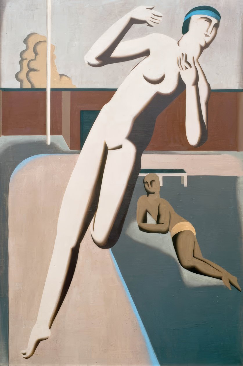 Läuferin II von Willi Baumeister