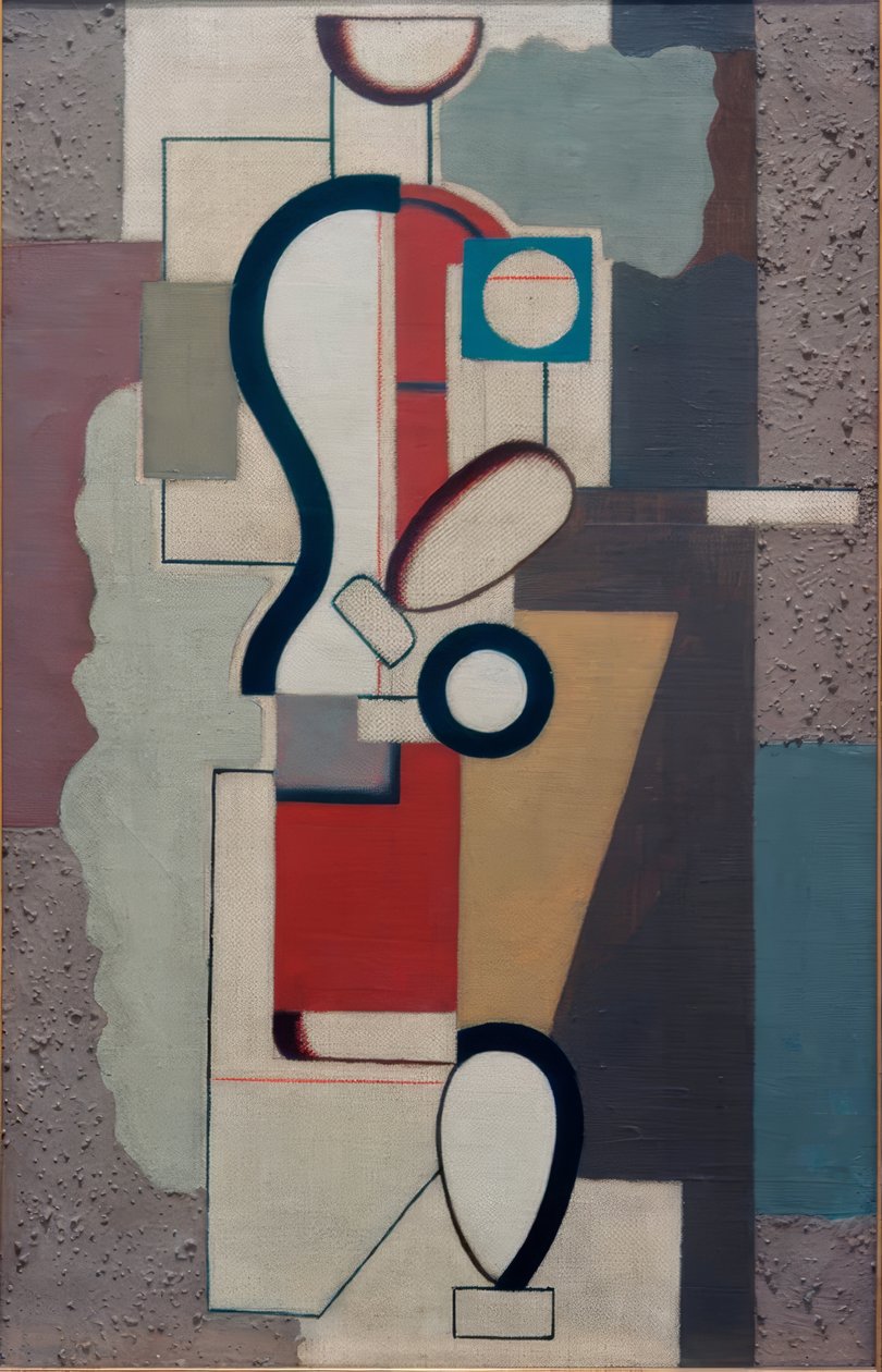 Maschinenmensch von Willi Baumeister