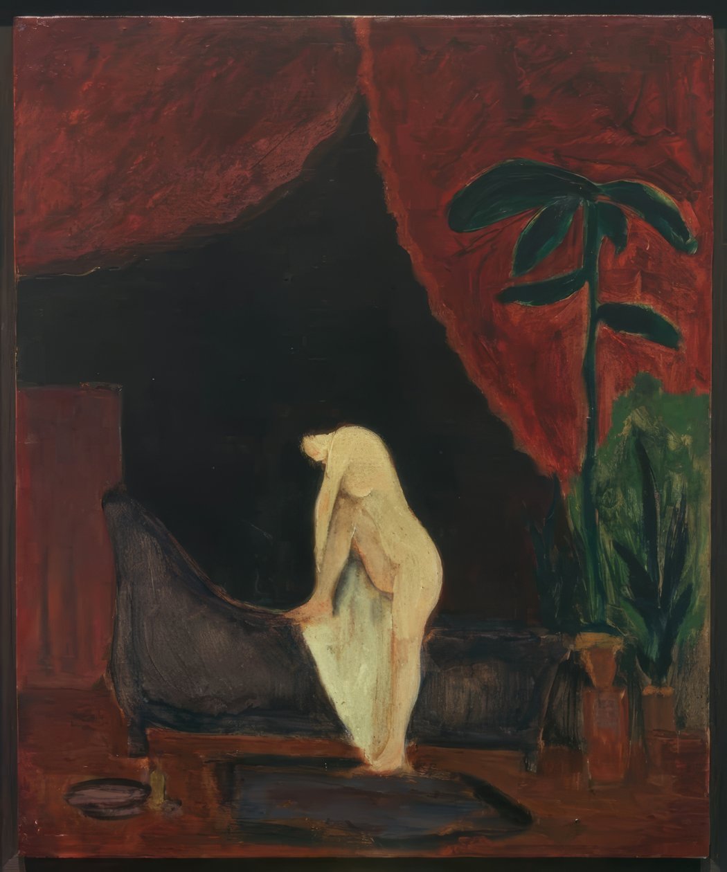 Nach dem Bad von Willi Baumeister