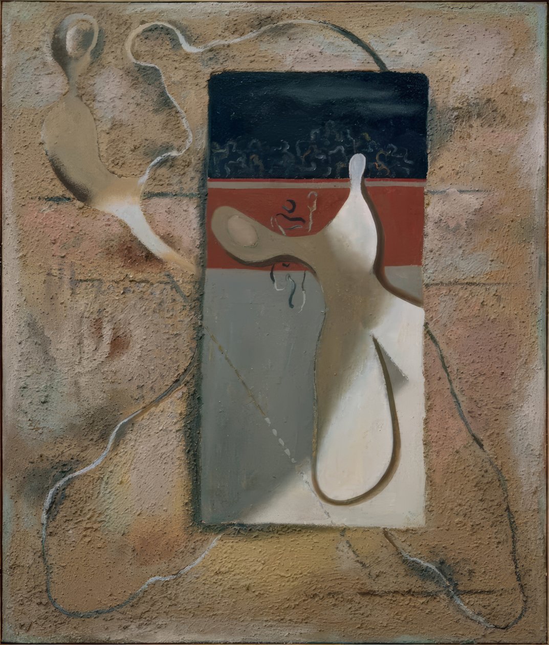 Tennis von Willi Baumeister