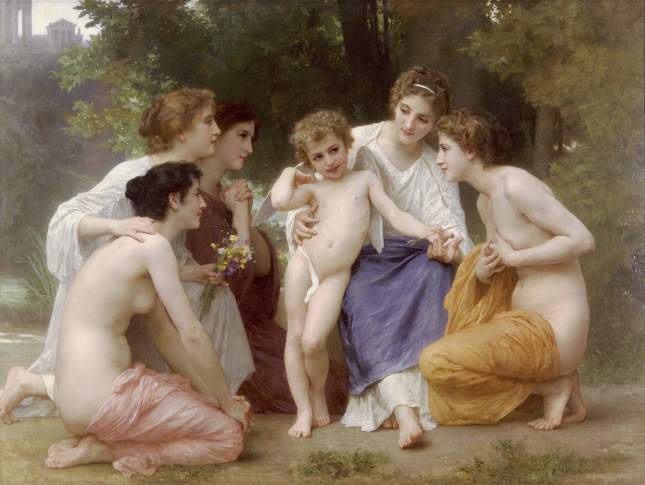 Bewunderung von William-Adolphe Bouguereau