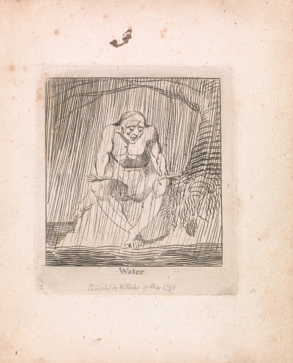 Für Kinder. Die Tore des Paradieses, Tafel 4 von William Blake
