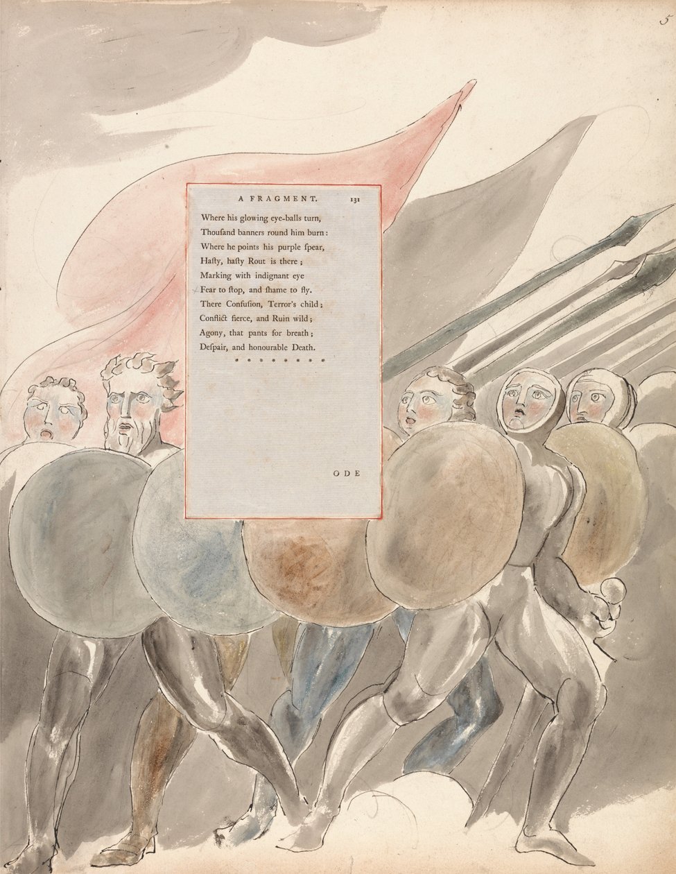 Die Gedichte von Thomas Gray, Design 91 von William Blake