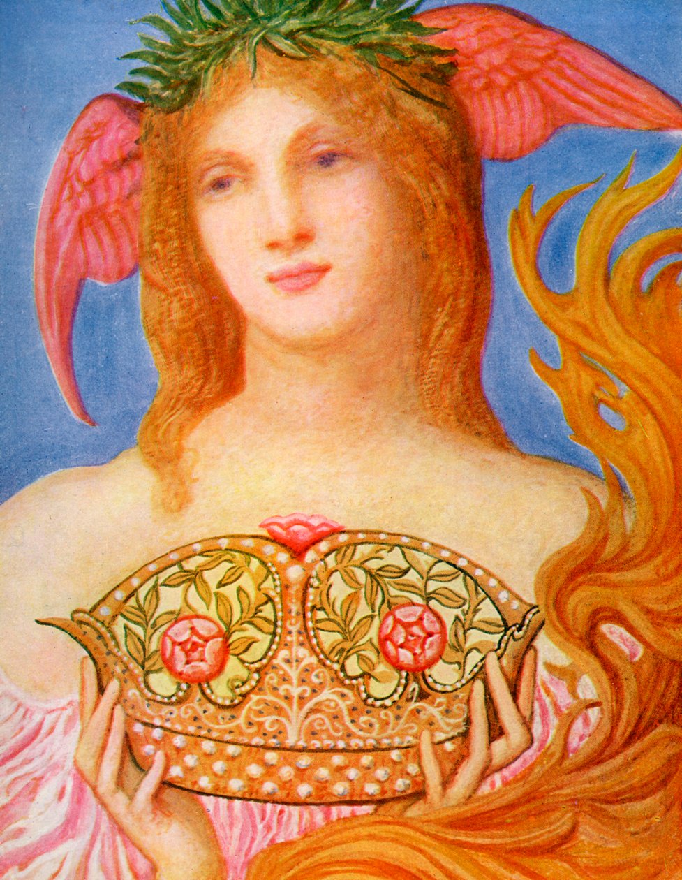 Die Krone des Friedens von William Blake Richmond von William Blake Richmond