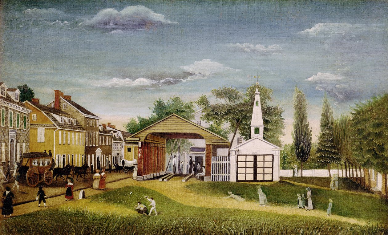 Marktplatz, Germantown, Pennsylvania von William Britton