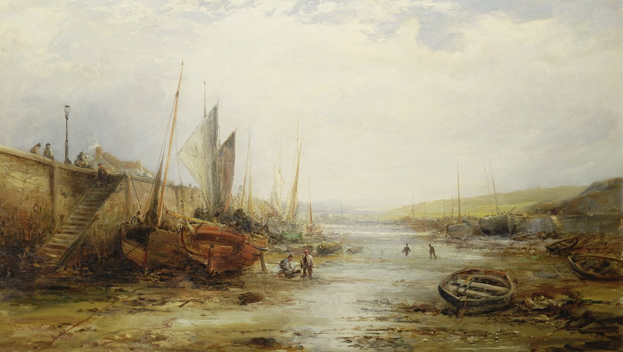 Peel Hafen, ca. 1890 von William Edward Webb