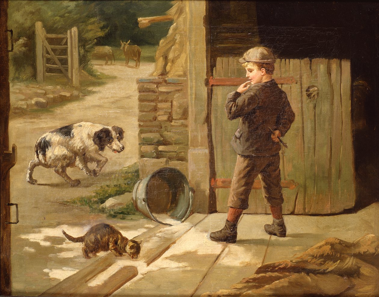 Wer ist der Schuldige? von William Gunning King