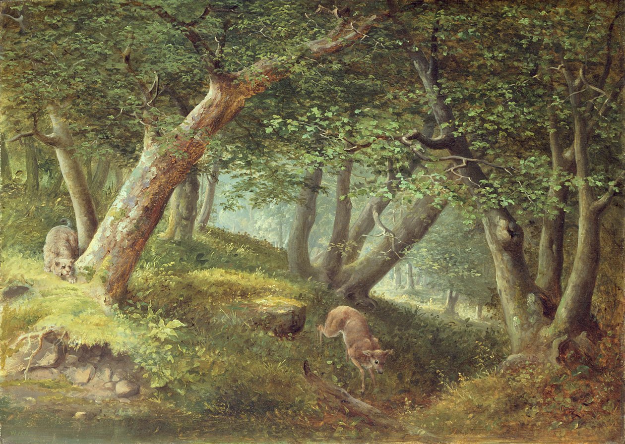 Im Wald, 1856 von William Holbrook Beard